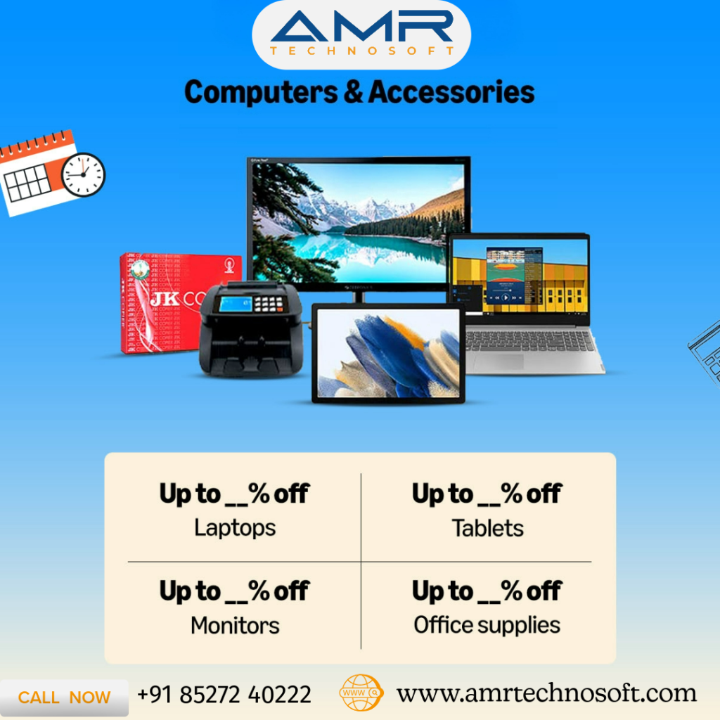 computer and accessories - AMR Technosoft Pvt Ltd. A Complete IT Rental Equipment Service provider in Your City.